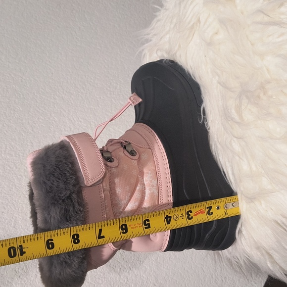 Women Winter Boots Water Proof Anti Slip Warm Adjustable Rubber Sole NEW - Picture 14 of 15